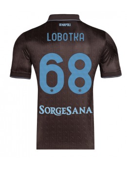 Muži Futbalové oblečenie SSC Napoli Stanislav Lobotka #68 2025-26 Krátky Rukáv - Tretina Muži Futbalové oblečenie SSC Napoli Stanislav Lobotka #68 2025-26 Krátky Rukáv - Tretina